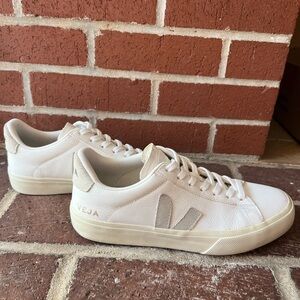 Veja Campo Leather White Natural Sneakers
